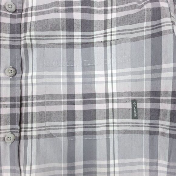 COLUMBIA Rapid Rivers II Short Sleeve Regular Fit Button Down Shirt Mens Large - Picture 5 of 7